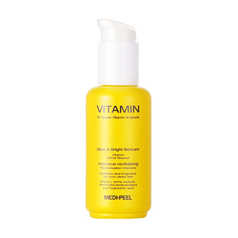 Освітлювальна сироватка для обличчя Medi-Peel Dr. Green Vitamin Ampoule з комплексом вітамінів, 70 мл